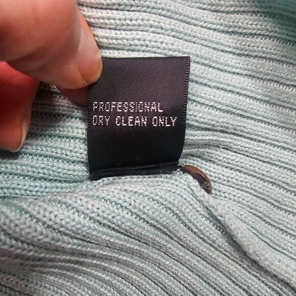 Michael Simon Floral Cardigan Sweater S Multicolor Spun Silk/Cotton Art to Wear - Picture 11 of 11